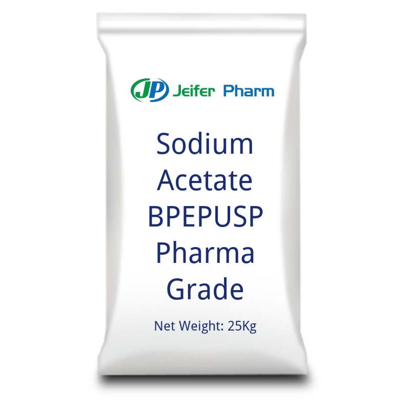 Ацетат натрия BP EP USP Pharma Grade-cas-127-09-3